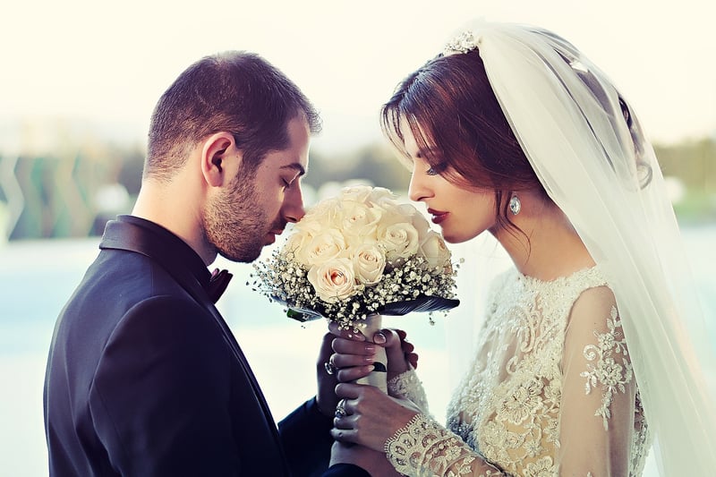Bride with vintage charm